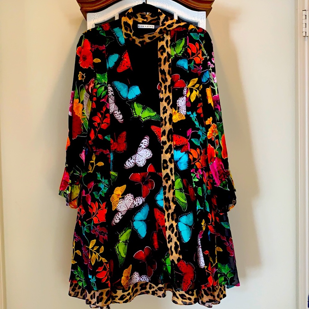 Alice + Olivia silk dress